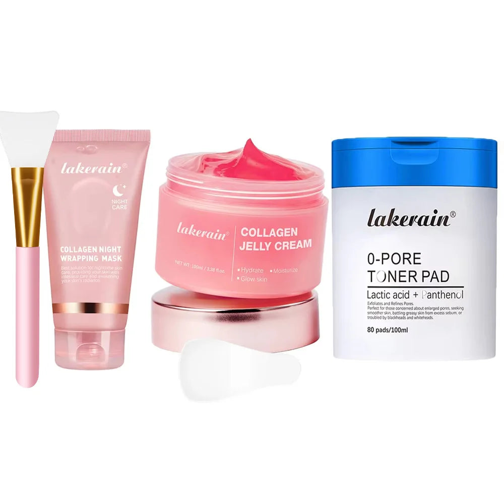 Korean Collagen Peel Off Mask + Skin Care Sets