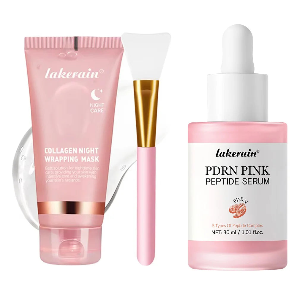 Korean Collagen Peel Off Mask + Skin Care Sets