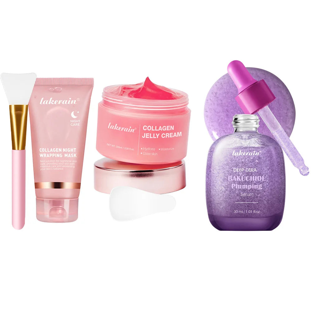 Korean Collagen Peel Off Mask + Skin Care Sets