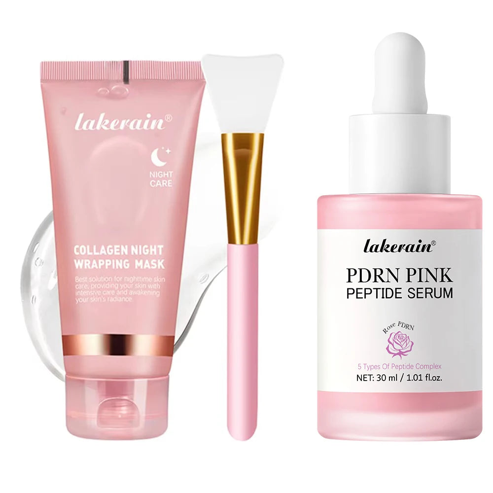Korean Collagen Peel Off Mask + Skin Care Sets